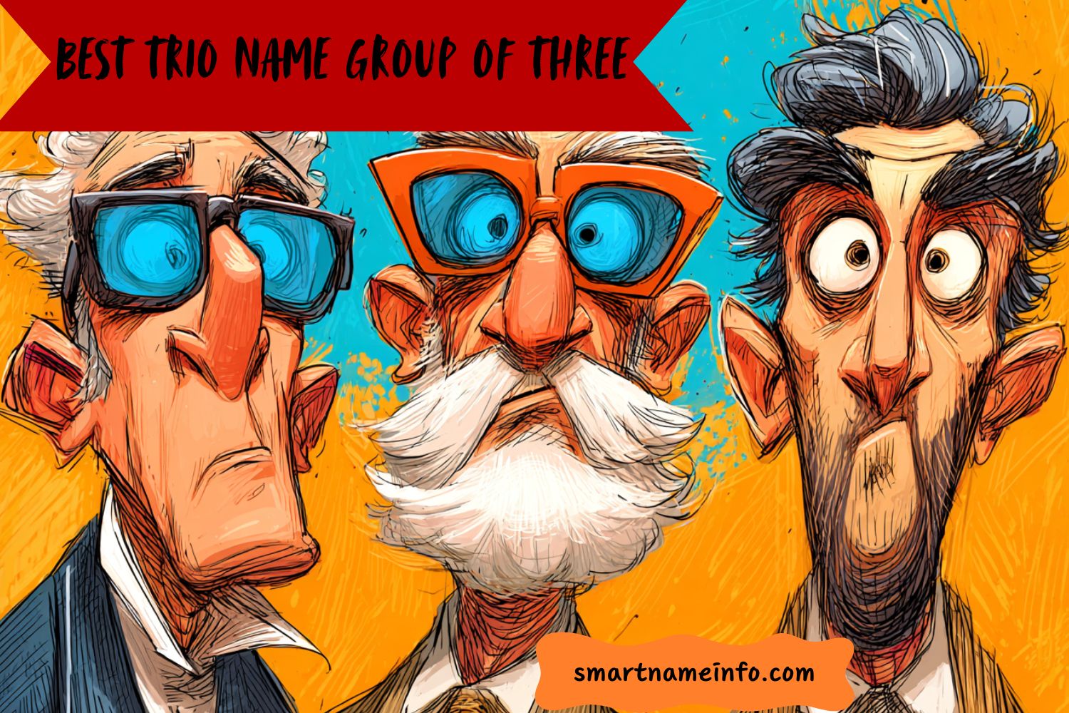 best trio names group of three