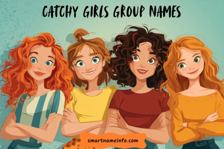 catchy girls group names