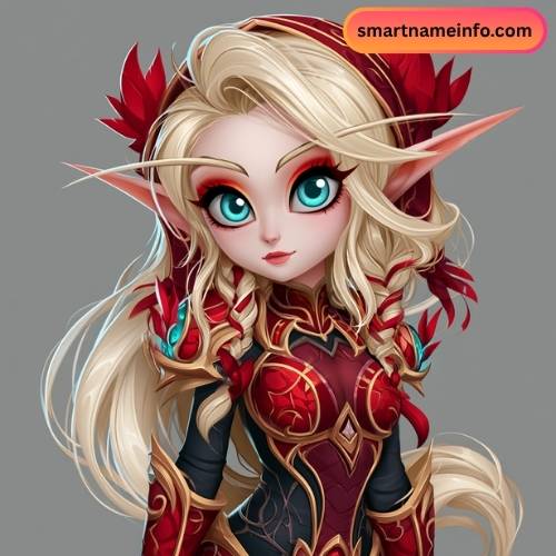 Cute Blood Elf Names