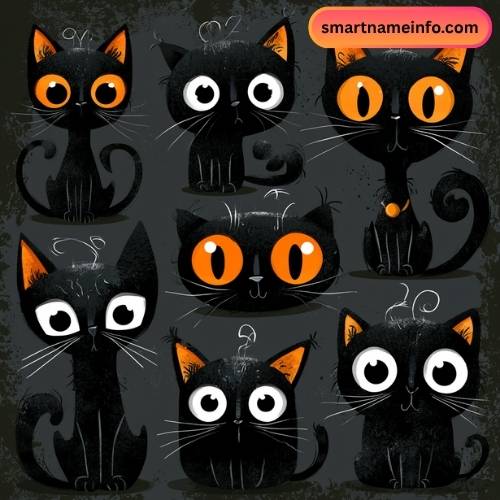 Cute Void Names for Black Cats and Dogs