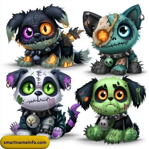 Cute Zombie Names for Pets and Plush Toys