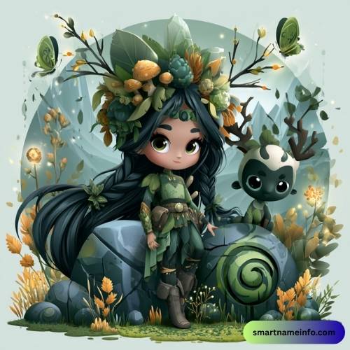 Earth and Stone Inspired Nymph Names