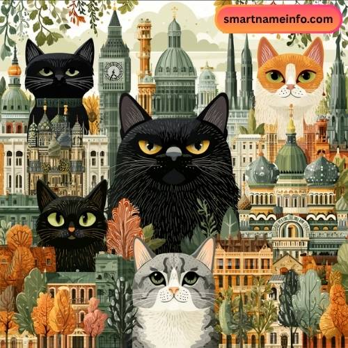 Elegant City Names for Cats
