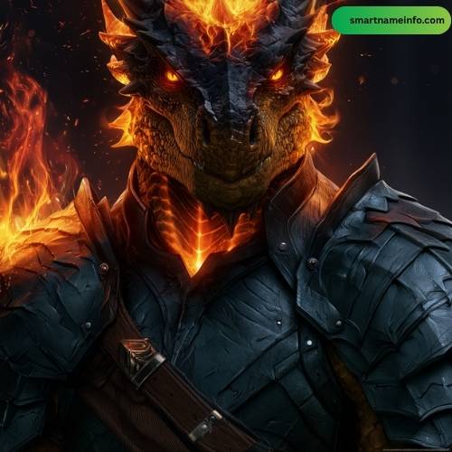 Fire-Inspired Dragonborn Names