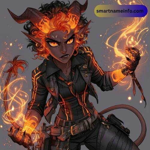 Fire-Themed Tiefling Names Drawn from Flames and Heat