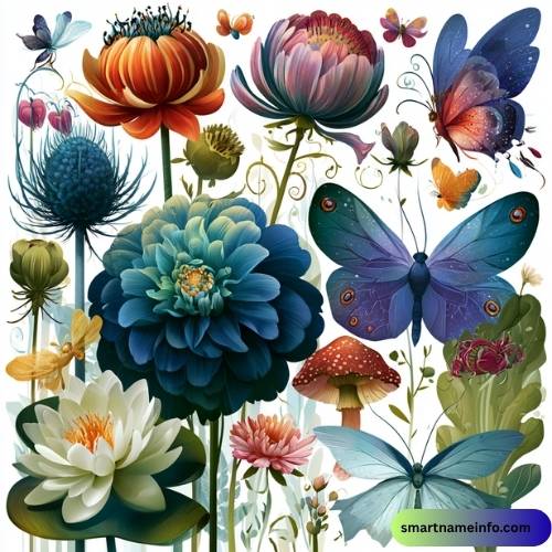 Flower and Plant Inspired Nymph Names