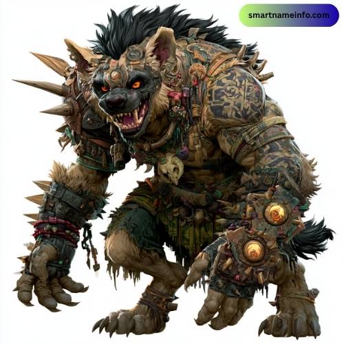 Male Gnoll Name Ideas for DnD