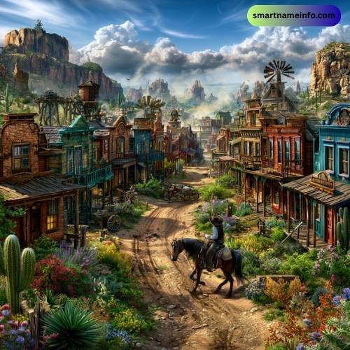 Old-Timey Cowboy Town Names