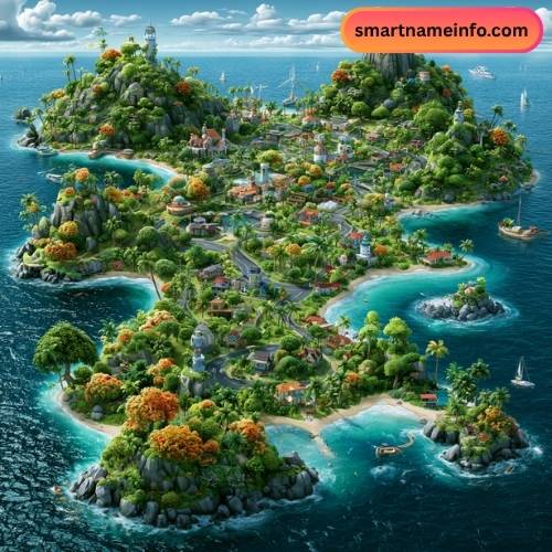 Tropical Island Names Inspired by Real Places