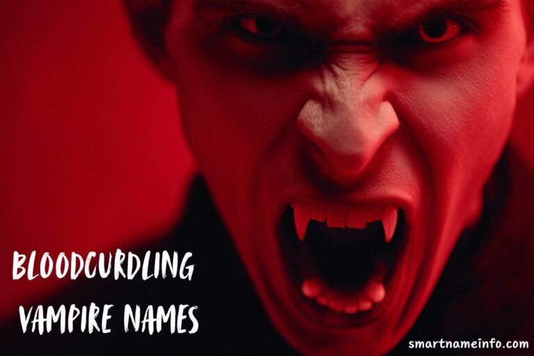 bloodcurdling vampire names
