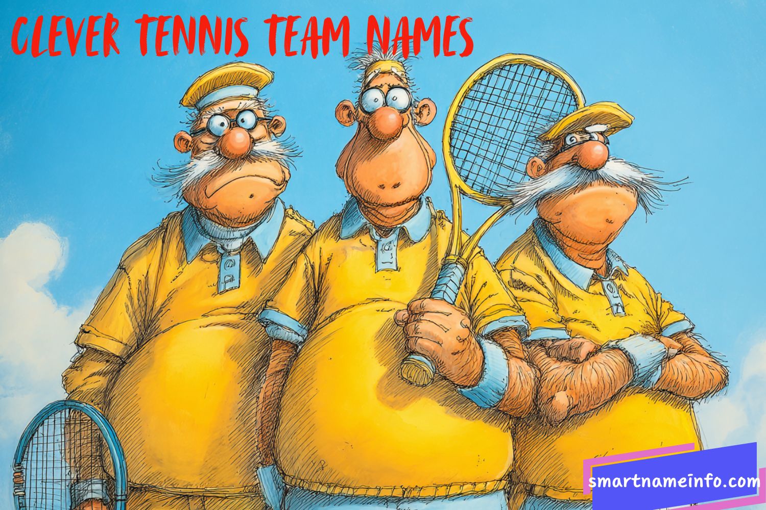 clever tennis team names