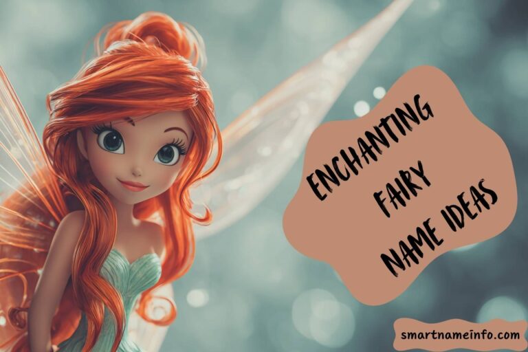 enchanting fairy name ideas