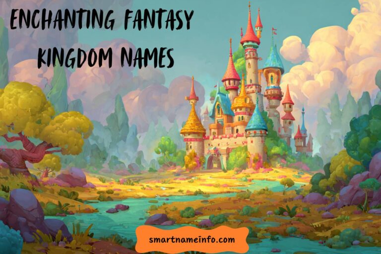 enchanting fantasy kingdom names