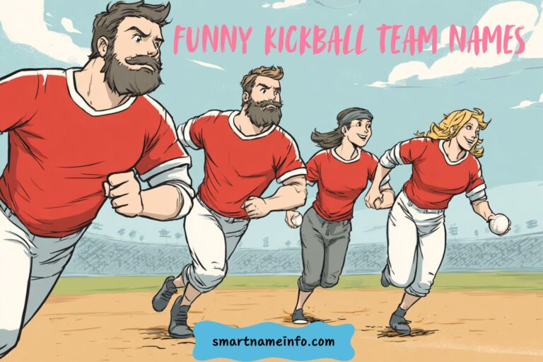 funny kickball team names