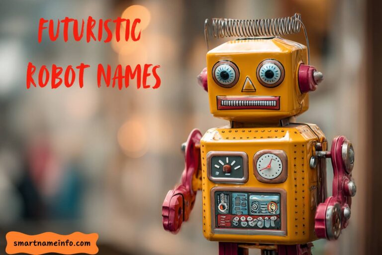 futuristic robot names