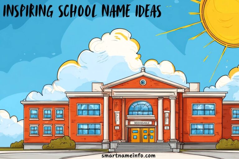 inspiring school name ideas