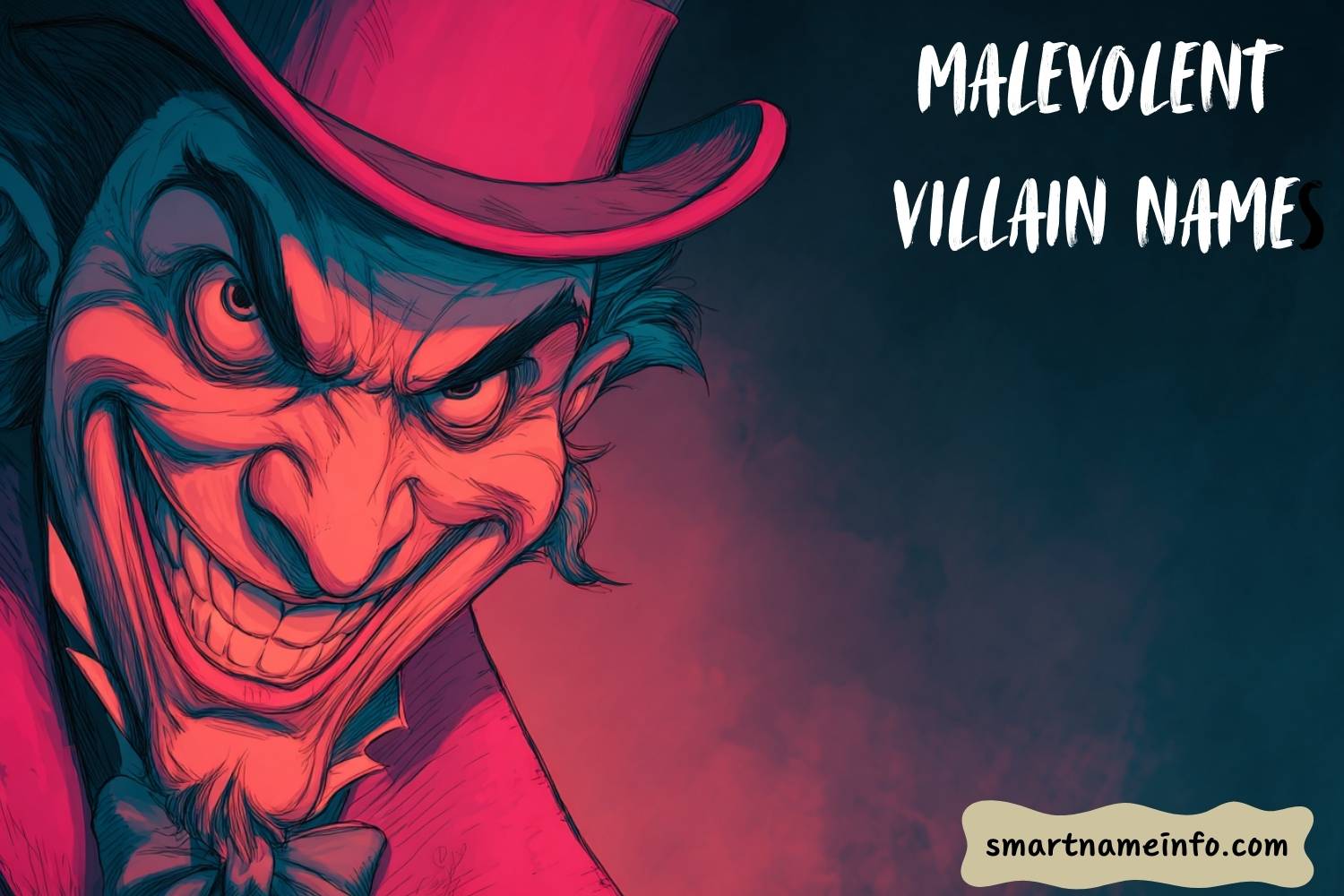 malevolent villain names