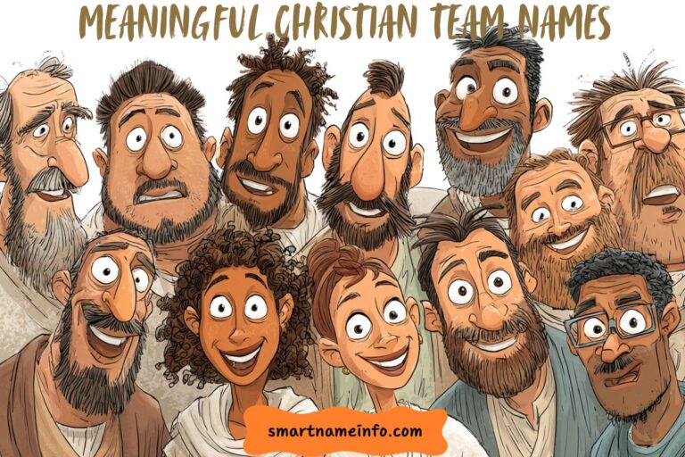 meaningful christian team names