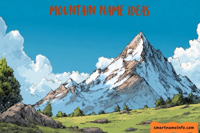 mountain name ideas