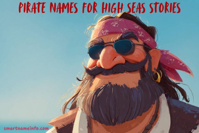 pirate names for high seas stories