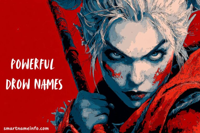 powerful drow names