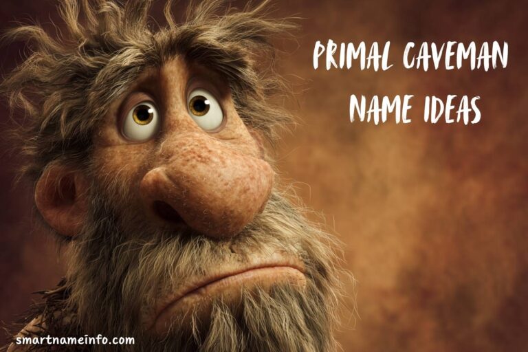 primal caveman name ideas