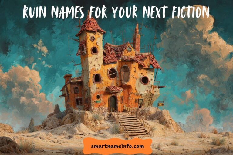 ruin names for your next fiction