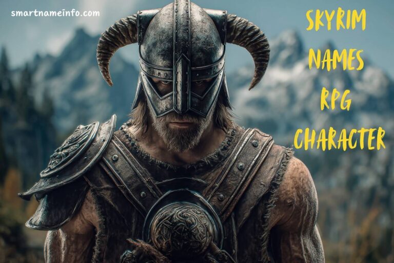 skyrim names rpg character