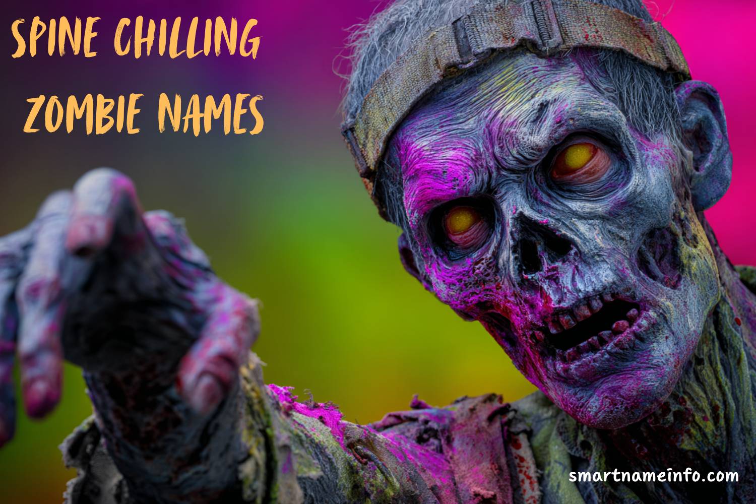 spine chilling zombie names