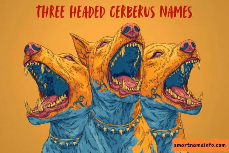 three headed cerberus names