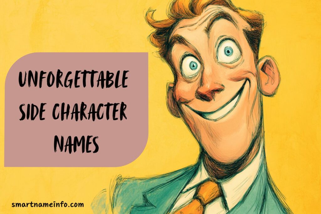 Unforgettable Side Character Names: 350+ Memorable Ideas That Steal the ...