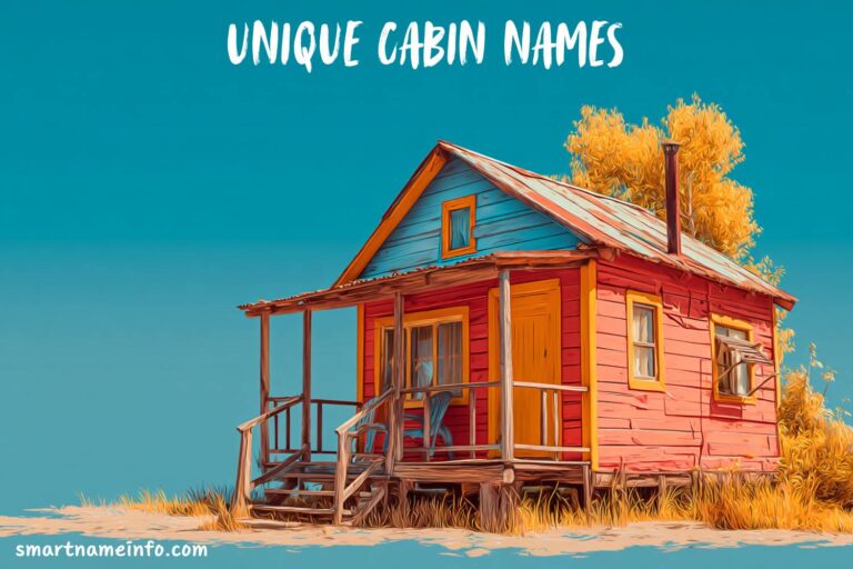 unique cabin names