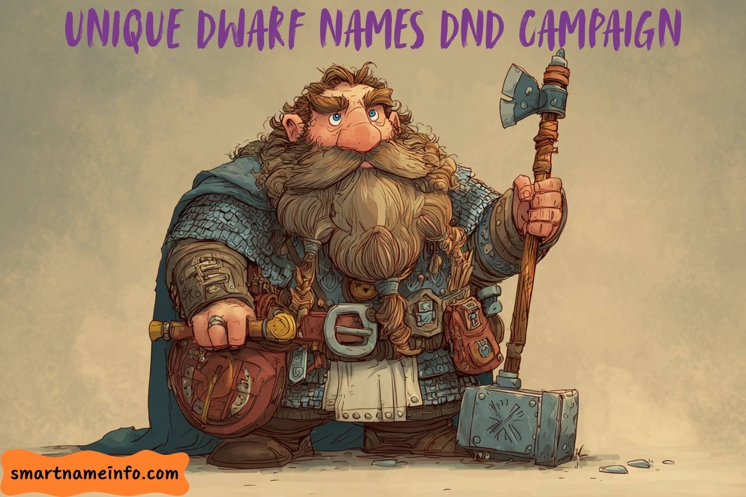 unique dwarf names dnd campaigns