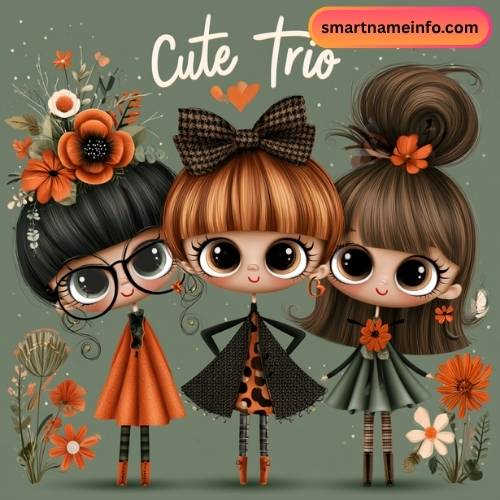 Cute Trio Names for Friends
