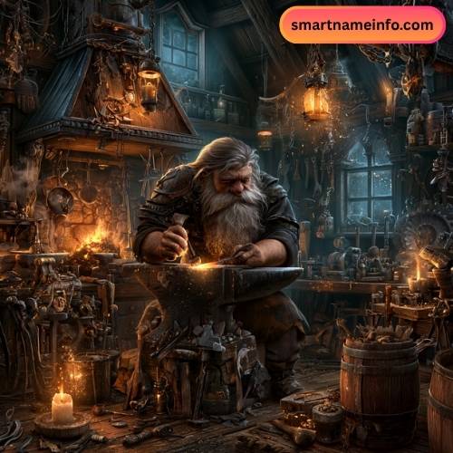 Strong and Powerful Blacksmith Shop Names