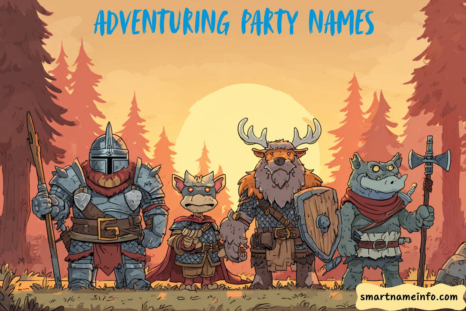 adventuring party names