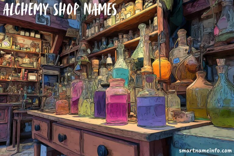 alchemy shop names