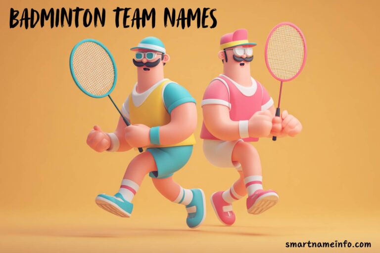 badminton team names