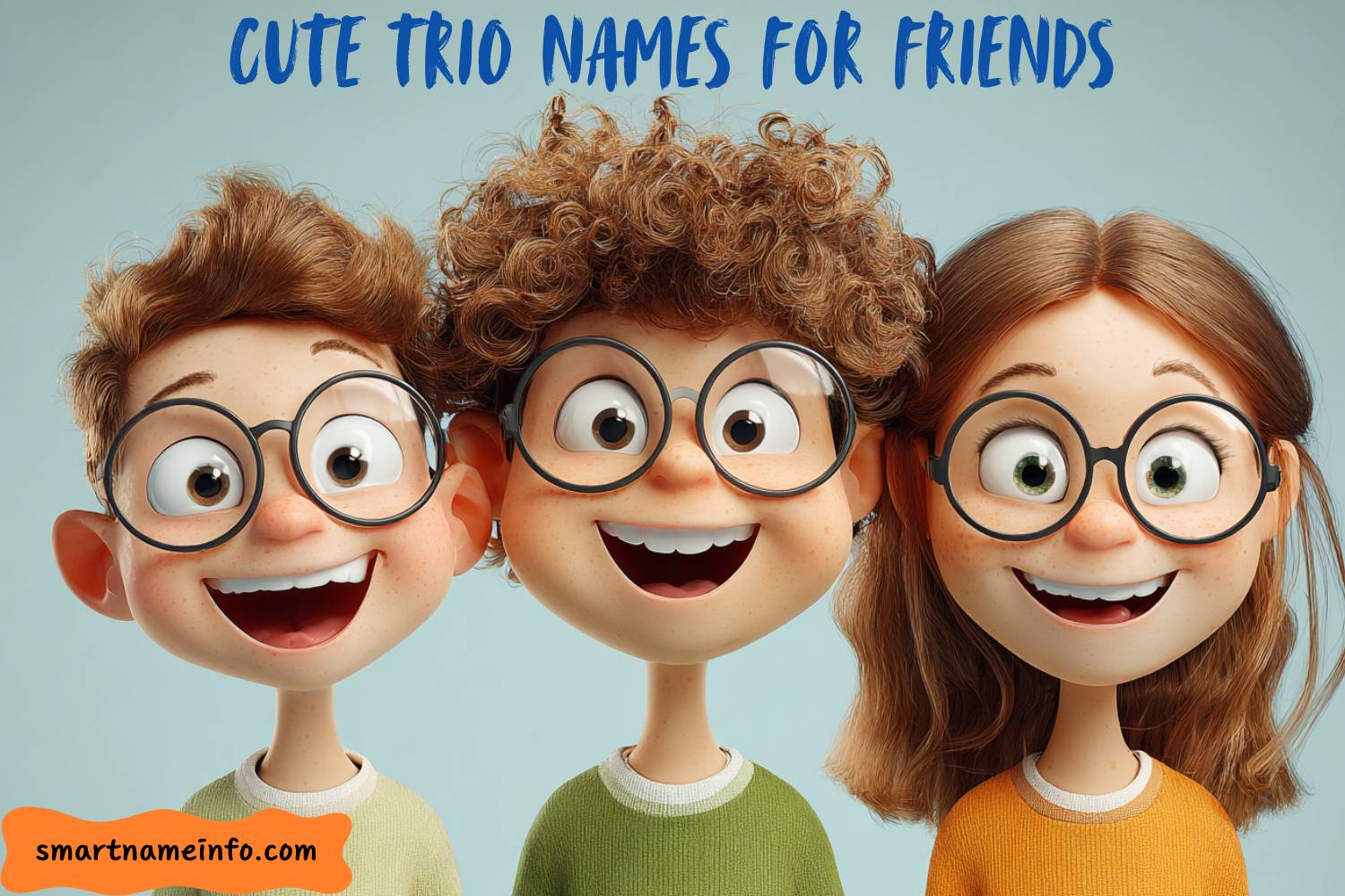 cute trio names for friends
