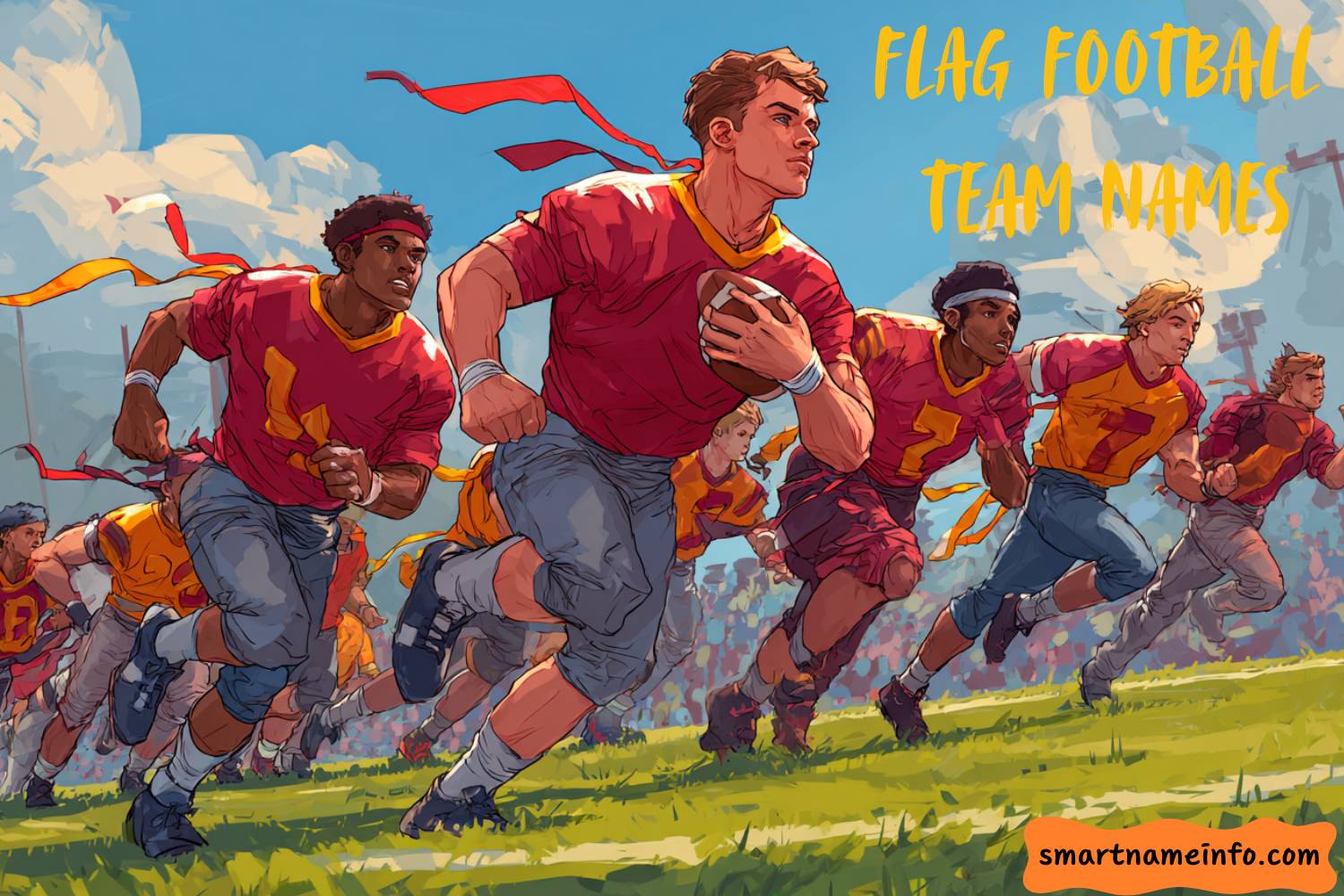 flag football team names