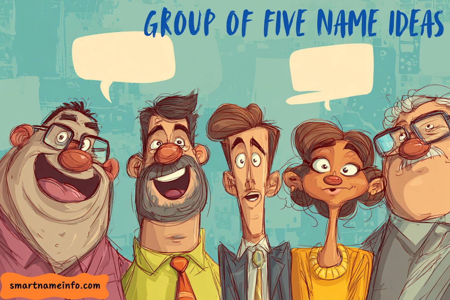 group of five name ideas