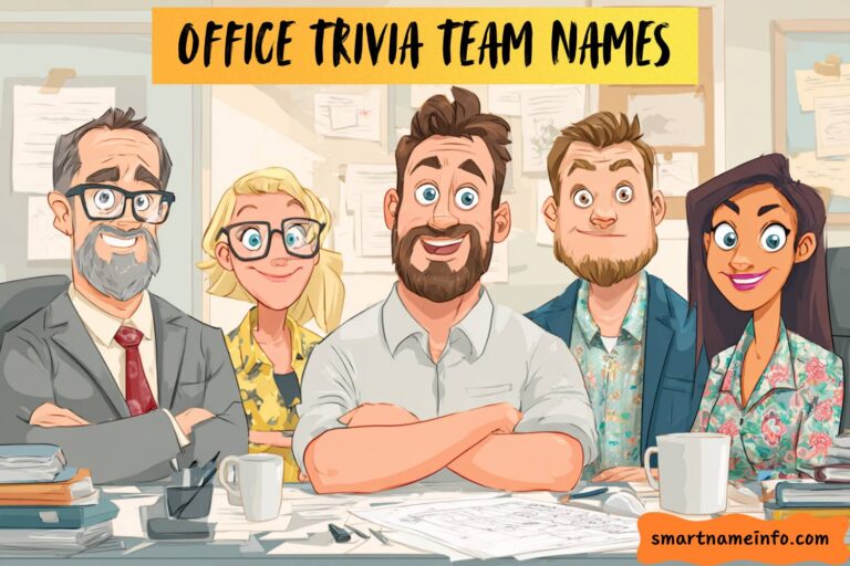 office trivia team names