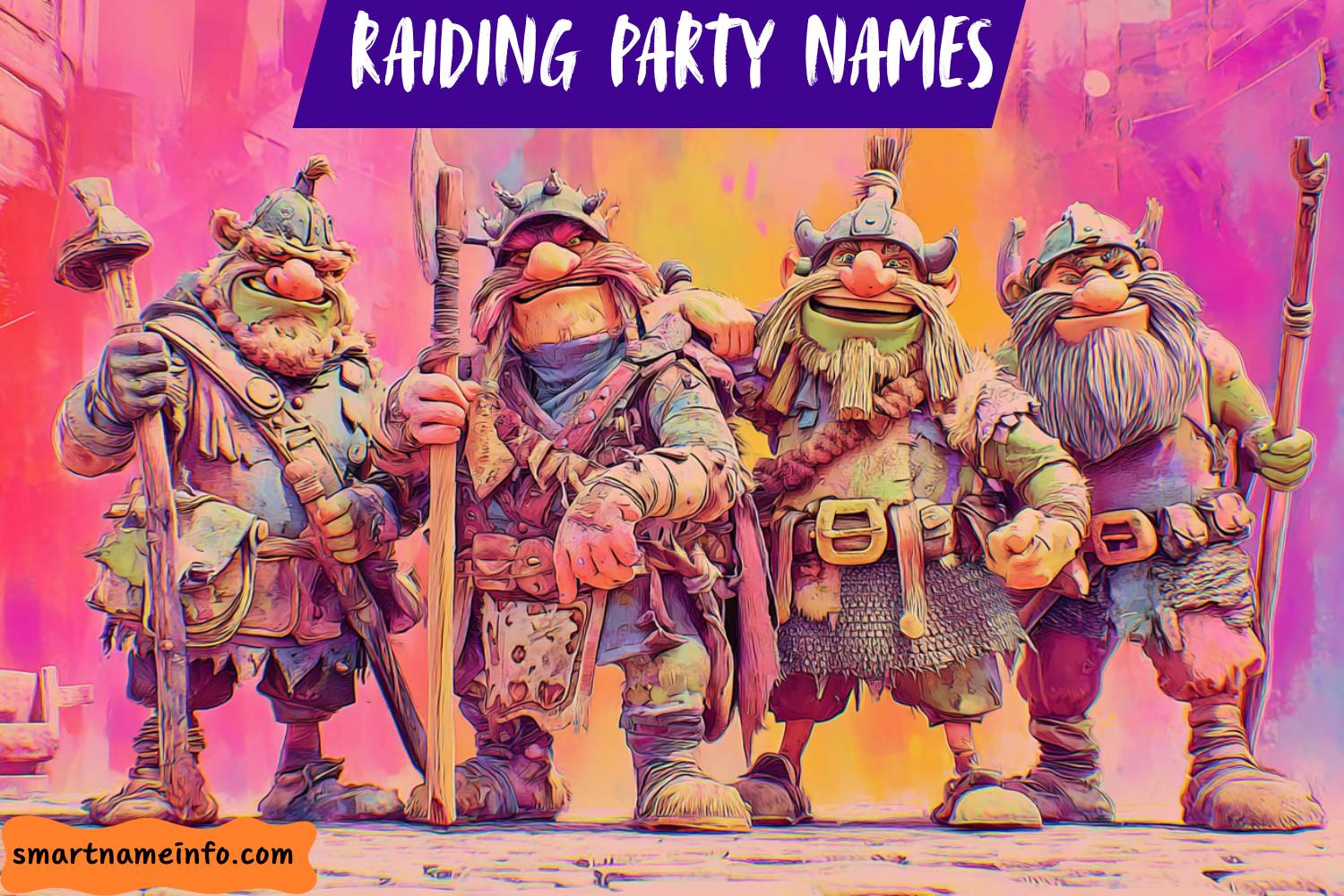 raiding party names