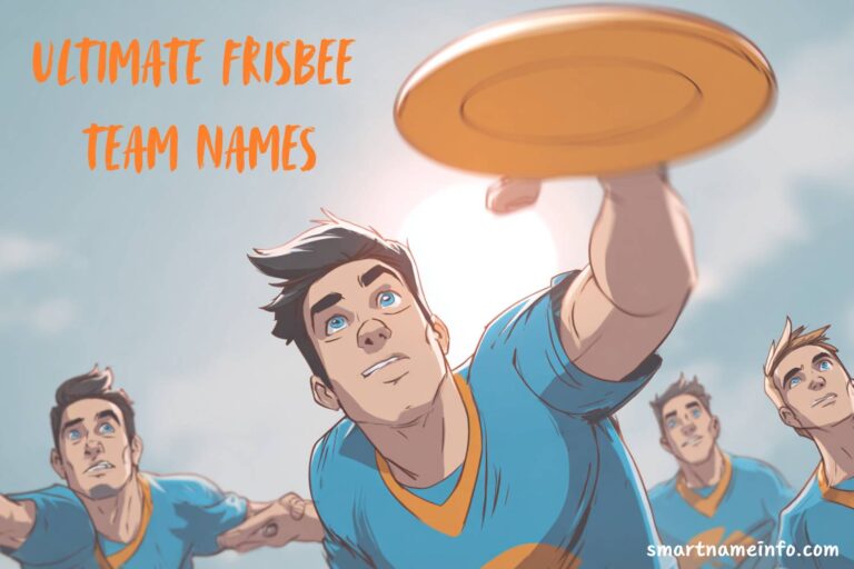 ultimate frisbee team names