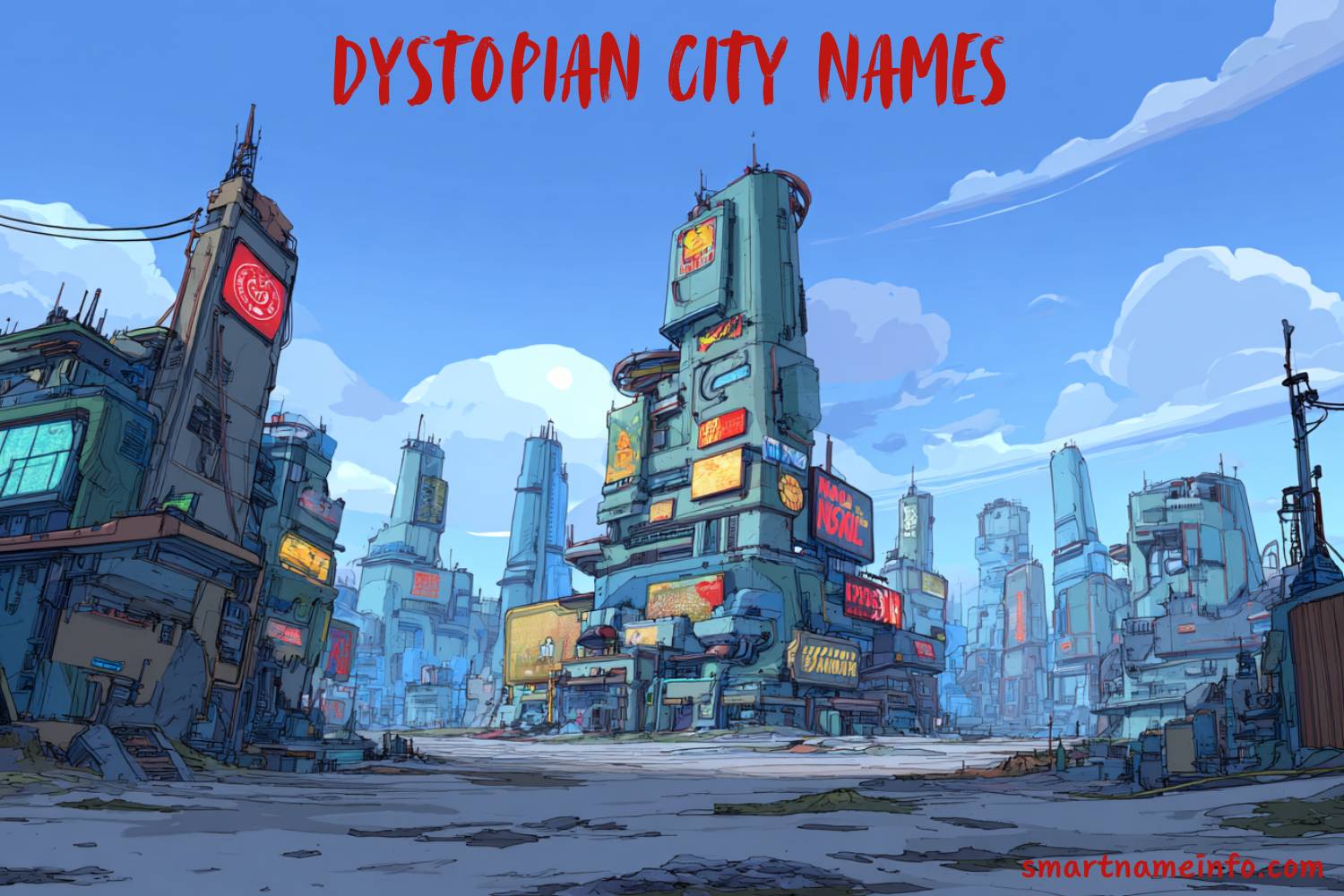 dystopian city names