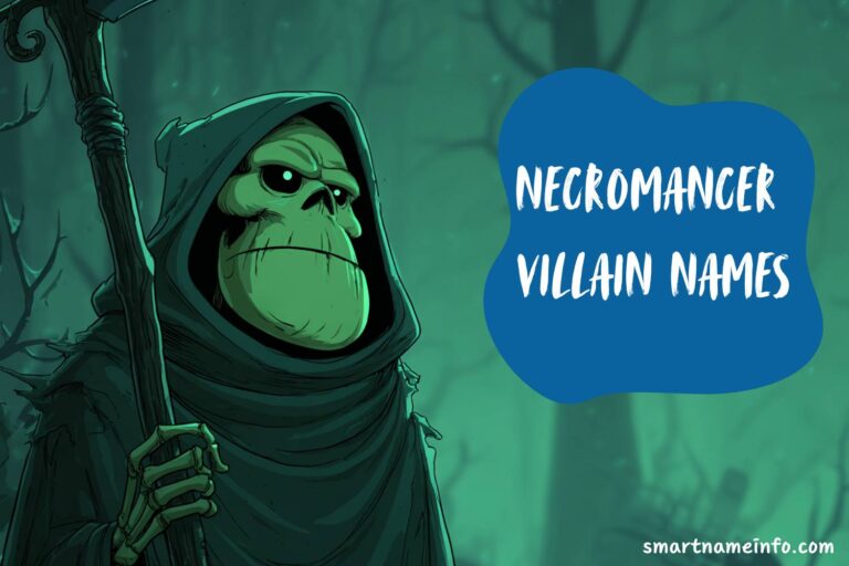 necromancer villain names