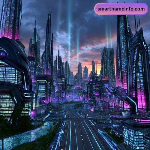 Futuristic Cyberpunk City Names