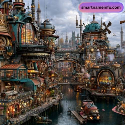 Industrial Steampunk City Names