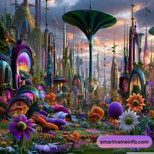 Nature-Inspired Utopian City Names