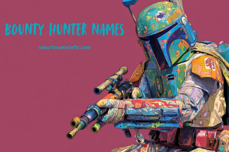 bounty hunter names